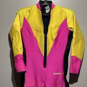 Henderson scuba diving warmsuit Custom order tricolor Barbie PINK!